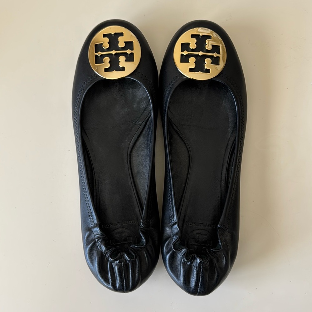 Tory Burch Black Women's Ballet Flats